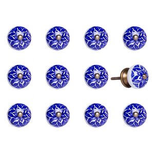 Handpainted Round Knob (Set of 12)