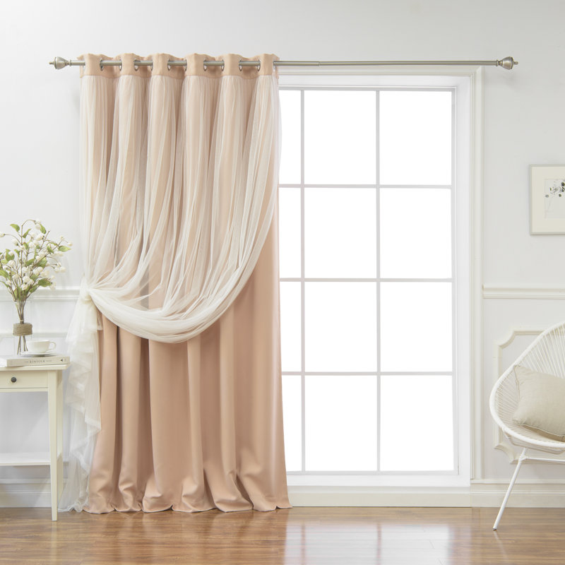 House of Hampton Granado Solid Blackout Thermal Grommet ...