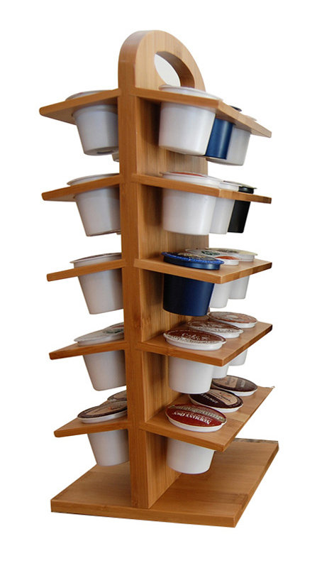 Lcm Home Fashions Inc Le Chef Bamboo Coffee Pod Holder Reviews