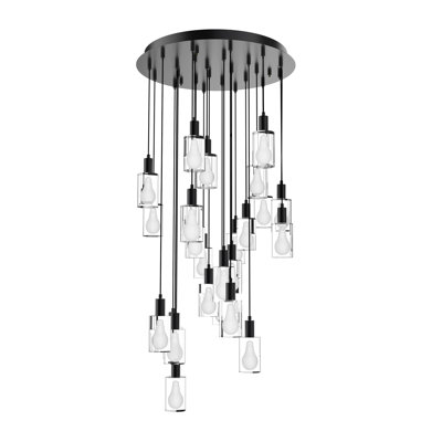 Seraph Cluster Pendant Blackjack Lighting