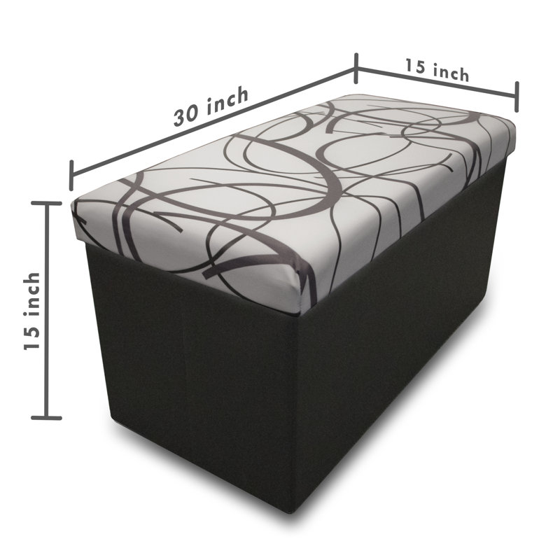 Winston Porter Aylesboro Storage Ottoman Reviews Wayfair