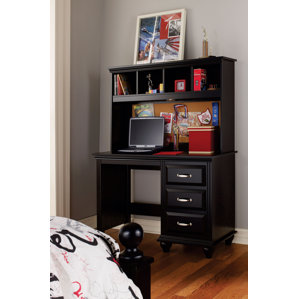 Madison Computer Desk with Hutch by Lang Furniture