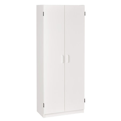 Ebern Designs Banister 2 Door Storage Cabinet Finish White