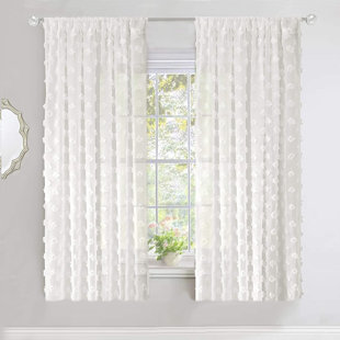 Floral Sheer Curtains Drapes You Ll Love In 2021 Wayfair