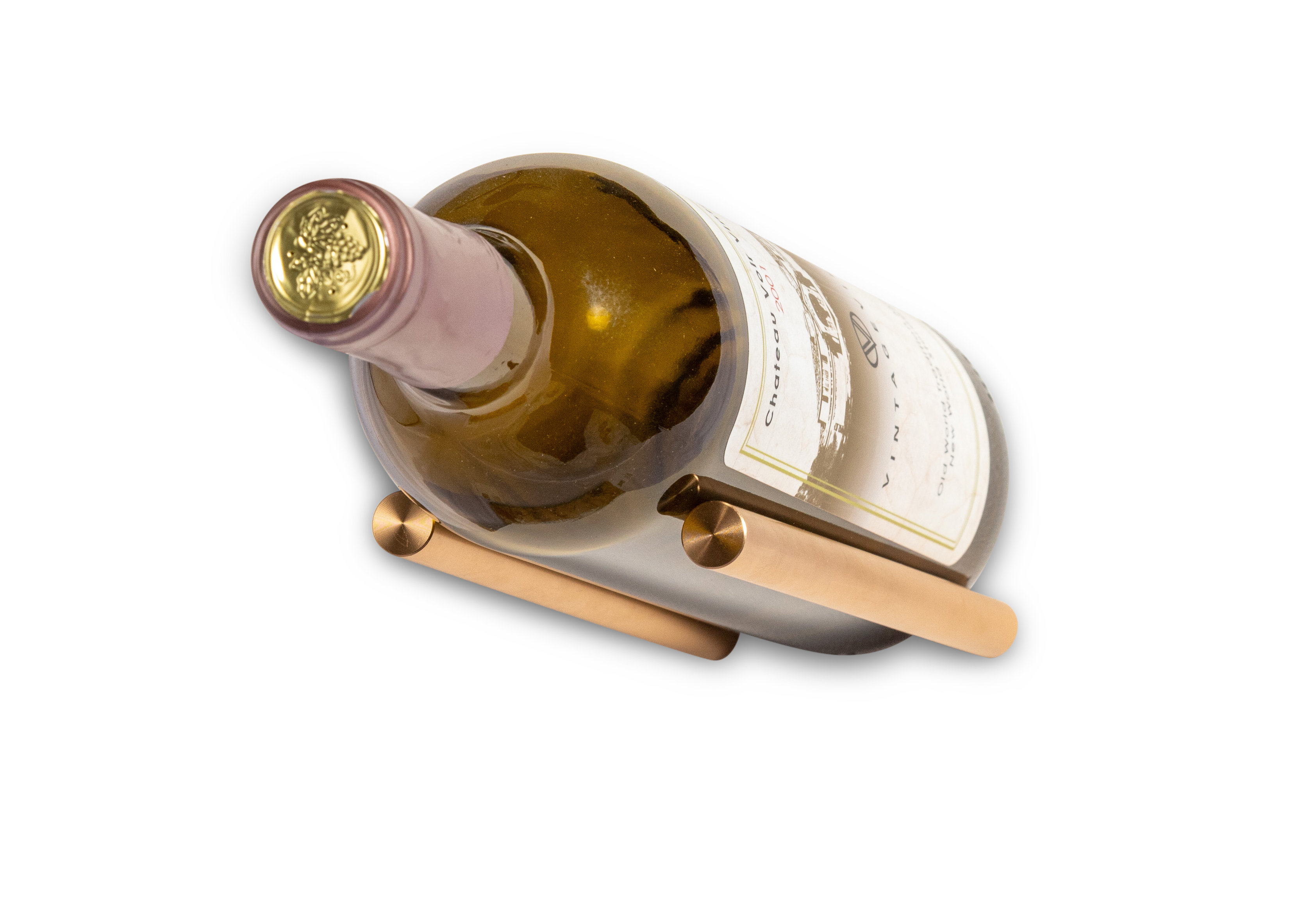 Ebern Designs Atilla Rails 1 Bottle Wall Mounted Wine Bottle Rack Wayfair