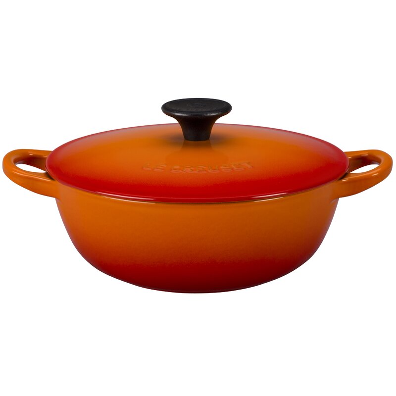 Le Creuset Enameled Cast Iron 1 5 Qt Soup Pot With Lid Reviews