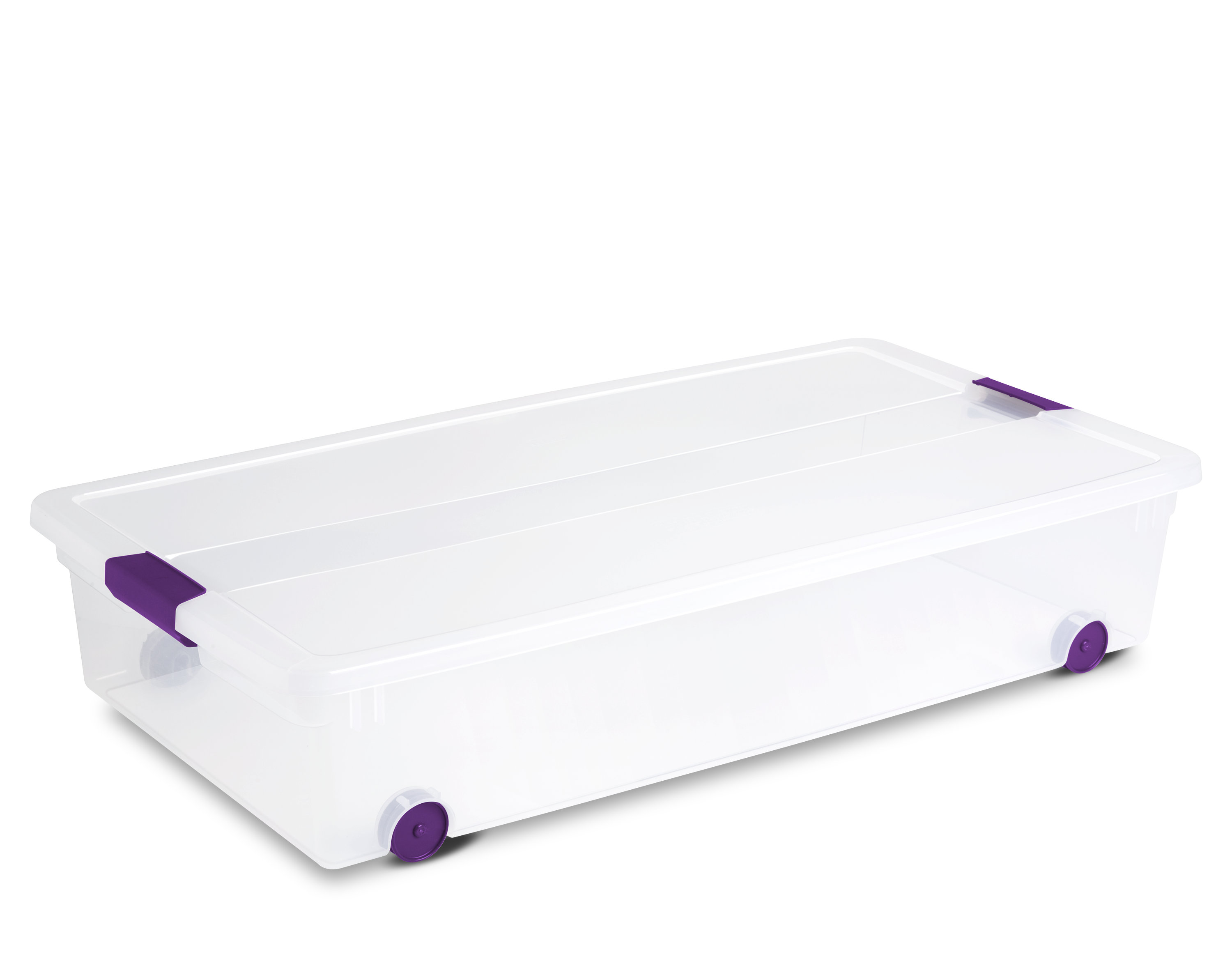 Sterilite Under Bed Storage With Wheels - glorietalabel
