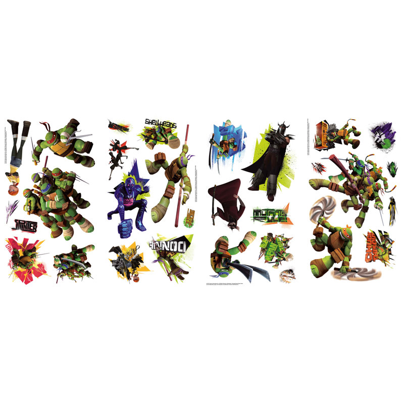 Wallhogs Teenage Mutant Ninja Turtles Wall Decal Wayfair