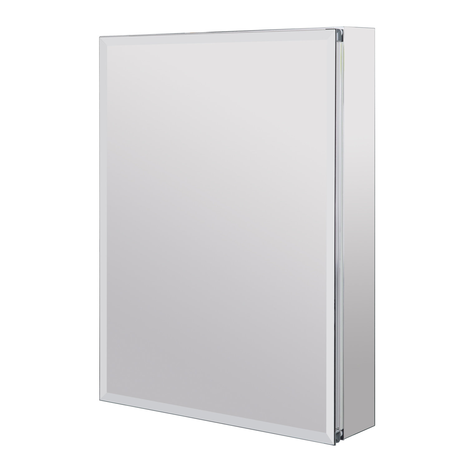 UtopiaAlley 24'' W 30'' H Frameless Medicine Cabinet with Mirror and 3 ...