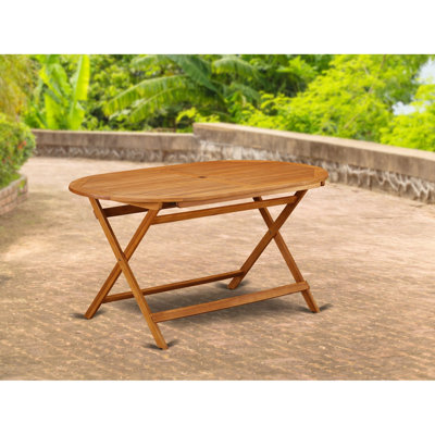 Mcneel Solid Wood Dining Table