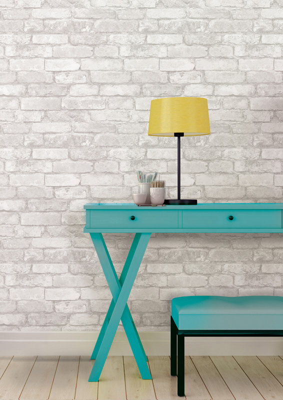 Removable Wallpaper brick removable wallpaper & reviews | joss & main Removable Wallpaper brick removable wallpaper & reviews | joss & main
