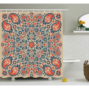 Darcey Cultural Folk Persian Shower Curtain