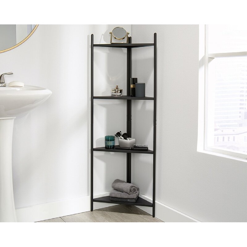 Latitude Run Combray Tower Corner Bookcase | Wayfair