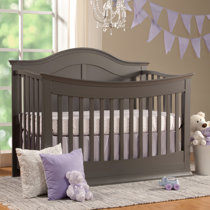 slate gray crib