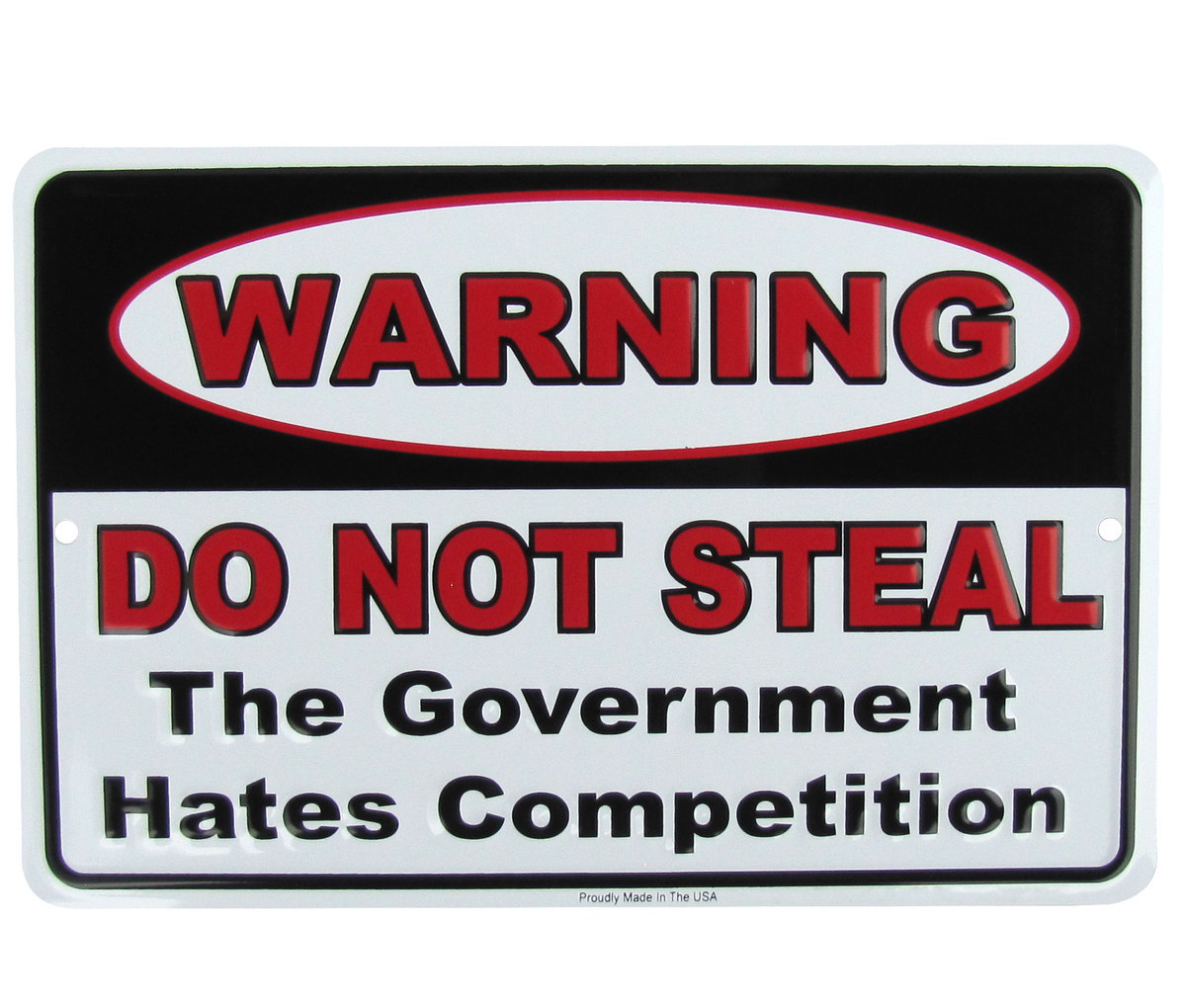 Treasure Gurus Do Not Steal Funny Aluminum Warning Sign Novelty Retail ...