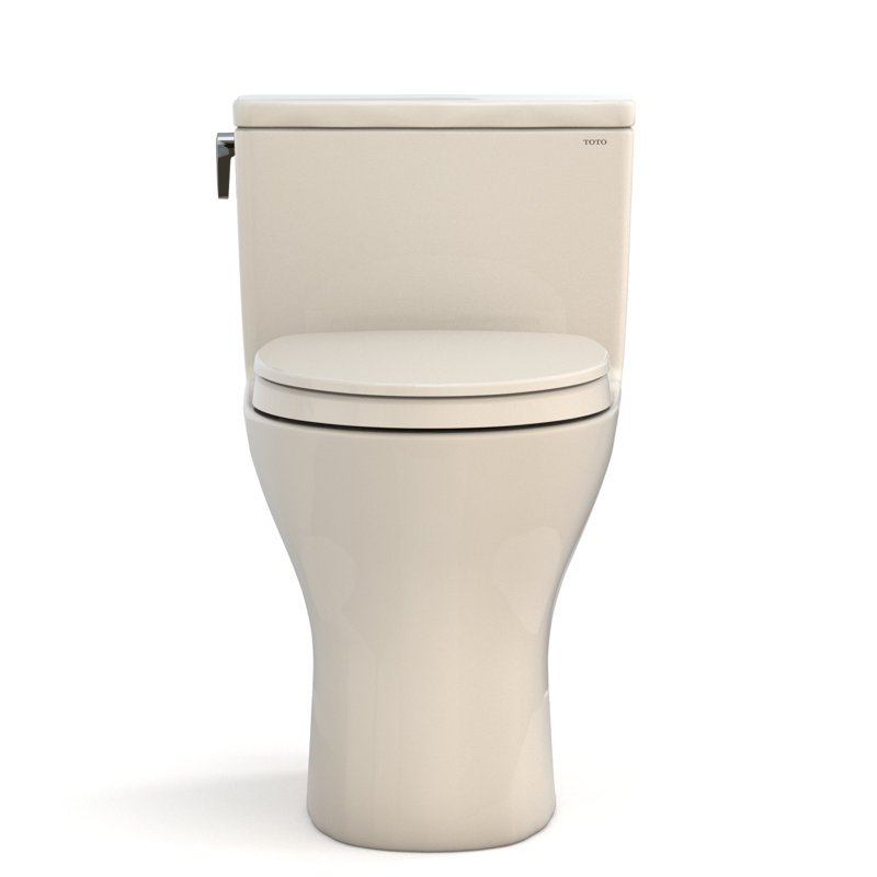 Toto Dual Flush Elongated Two Piece Toilet With Tornado Flush Seat Included Perigold