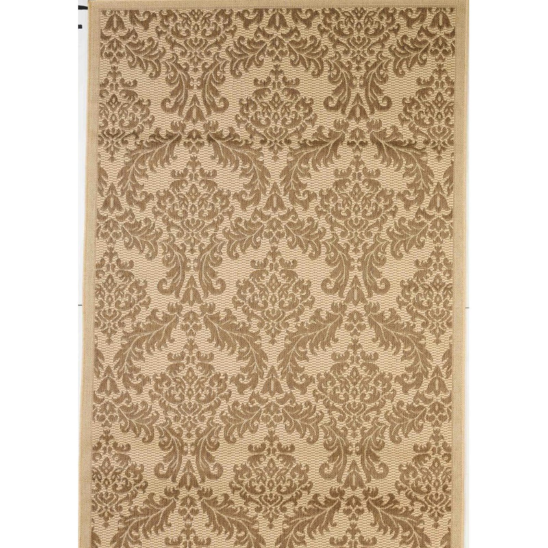 House Of Hampton Schick Beige Brown Indoor Outdoor Area Rug Wayfair