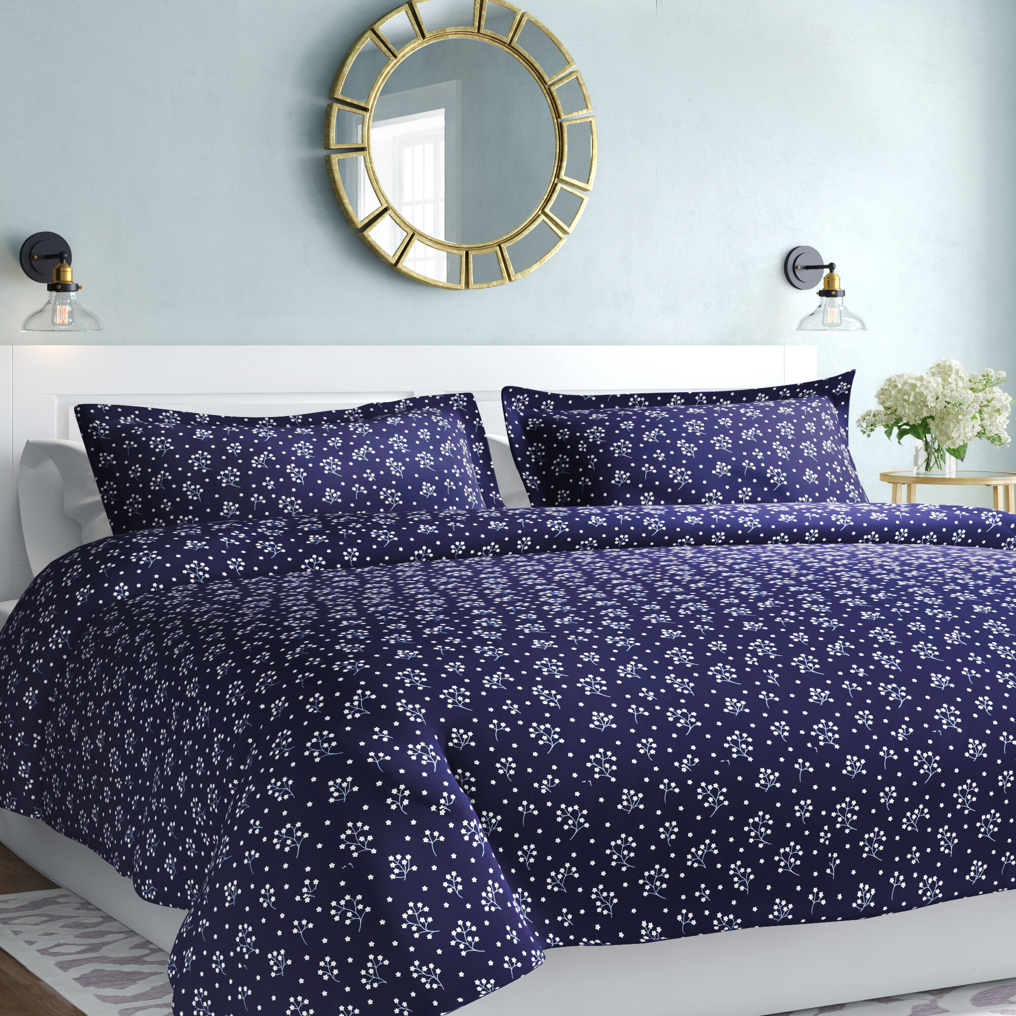 Jacksonville Blossoms Duvet Cover Set Reviews Joss Main