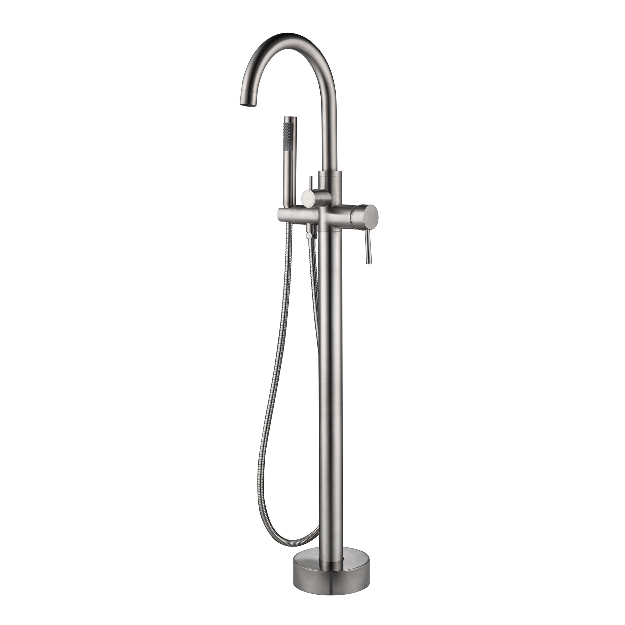 Pulse Shower Spas PULSE Showerspas 3021FSTFBN Bathtub Filler, Brushed