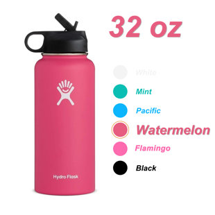 Straw, Spout and Handle Lid Black Glitter CIVAGO 40 oz Insulated Water Bottle With Straw Double Walled Travel Thermo Canteen Mug Stainless Steel Sports Water Cup Flask with 3 Lids 