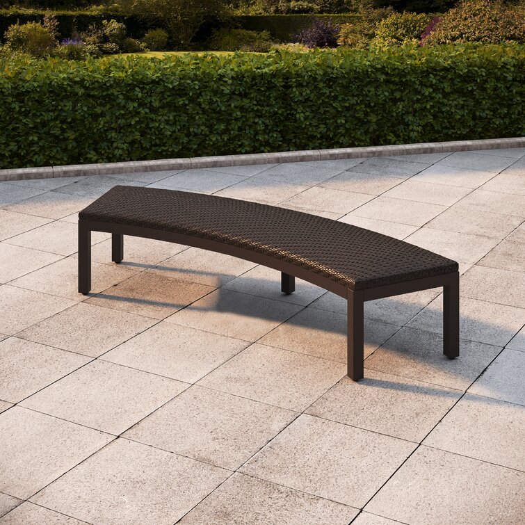 outdoor bench seat setting