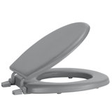 black round toilet seat