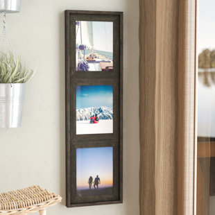 Barn Wood Mixed Collage Rustic Picture Frame w Vertical 8/" x 10/" 2-5 /"x 7/"