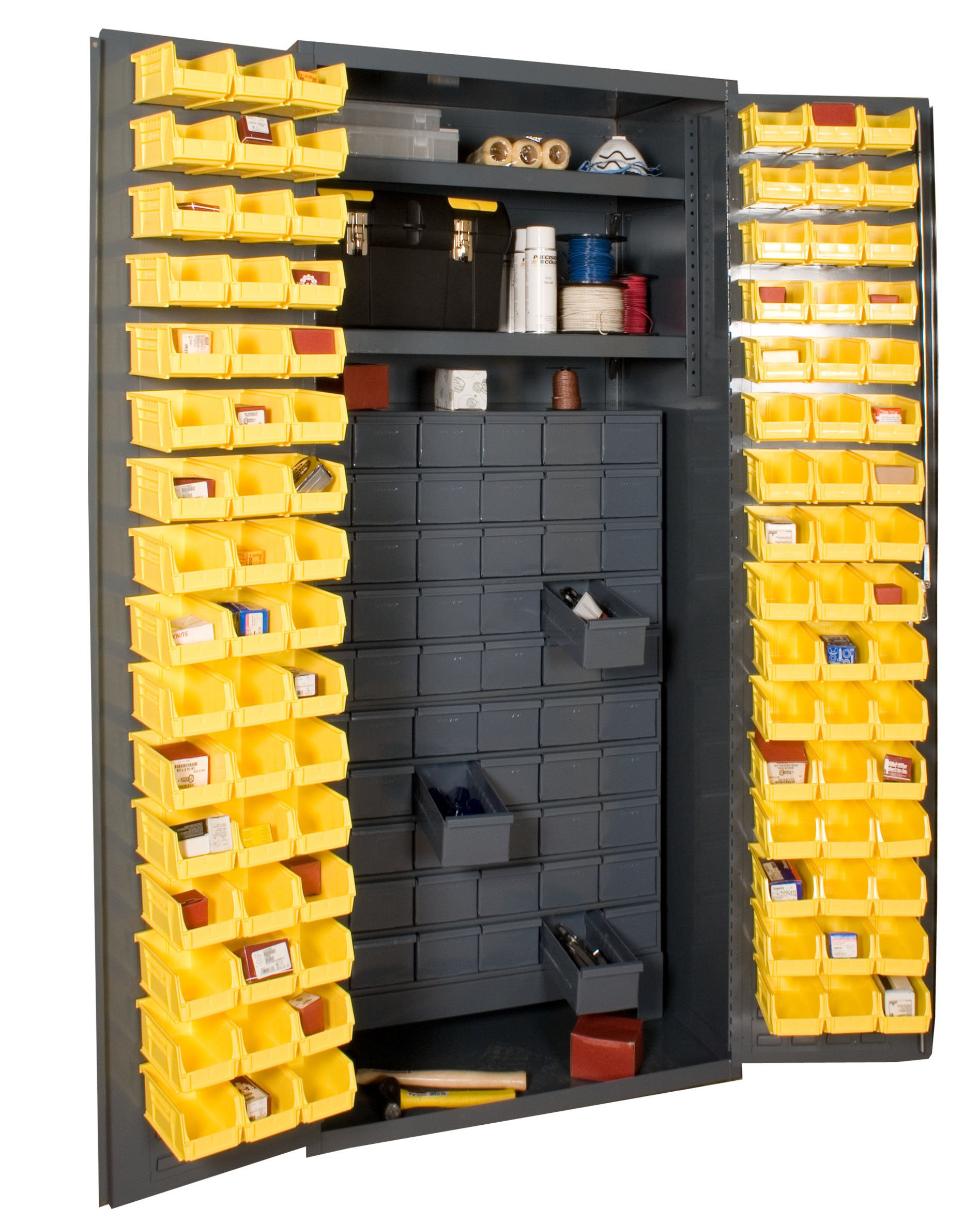 Durham Manufacturing 72 H X 36 W X 24 D Small Parts Storage And