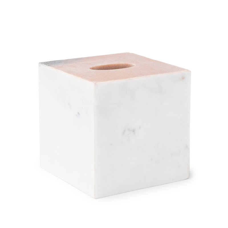marble tissue box cover