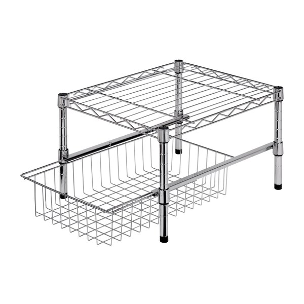 Under Shelf Cup/ Mug Holder Hanger Storage Rack Kitchen Cupboard Stainless Steel 