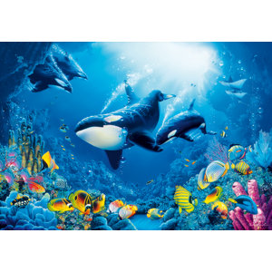 Ideal Decor Delight of Life Wall Mural
