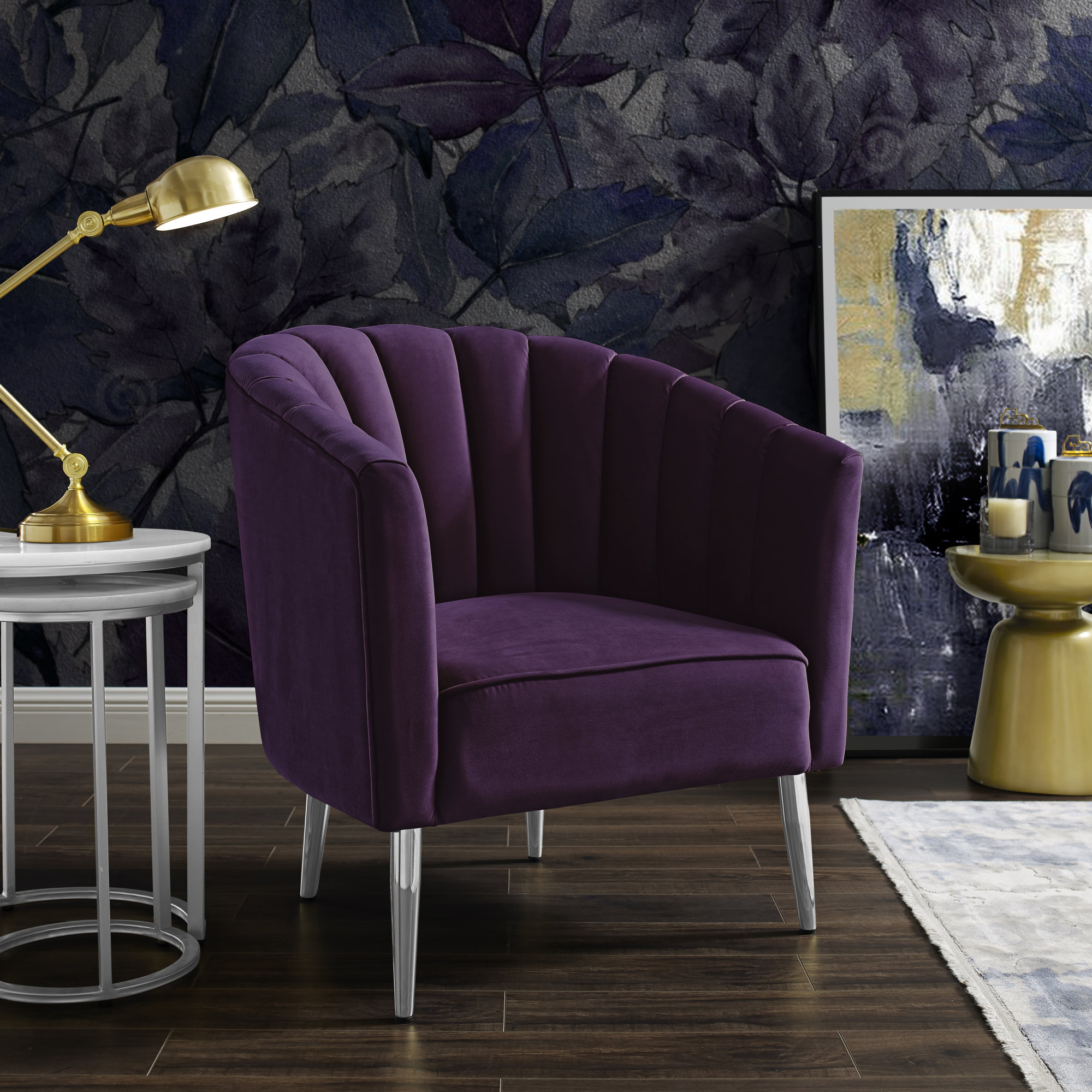 Nicole Miller Khalid 31 Wide Tufted Velvet Barrel Chair Reviews Wayfair Nicole Miller Khalid 31 Wide Tufted Velvet Barrel Chair Reviews Wayfair