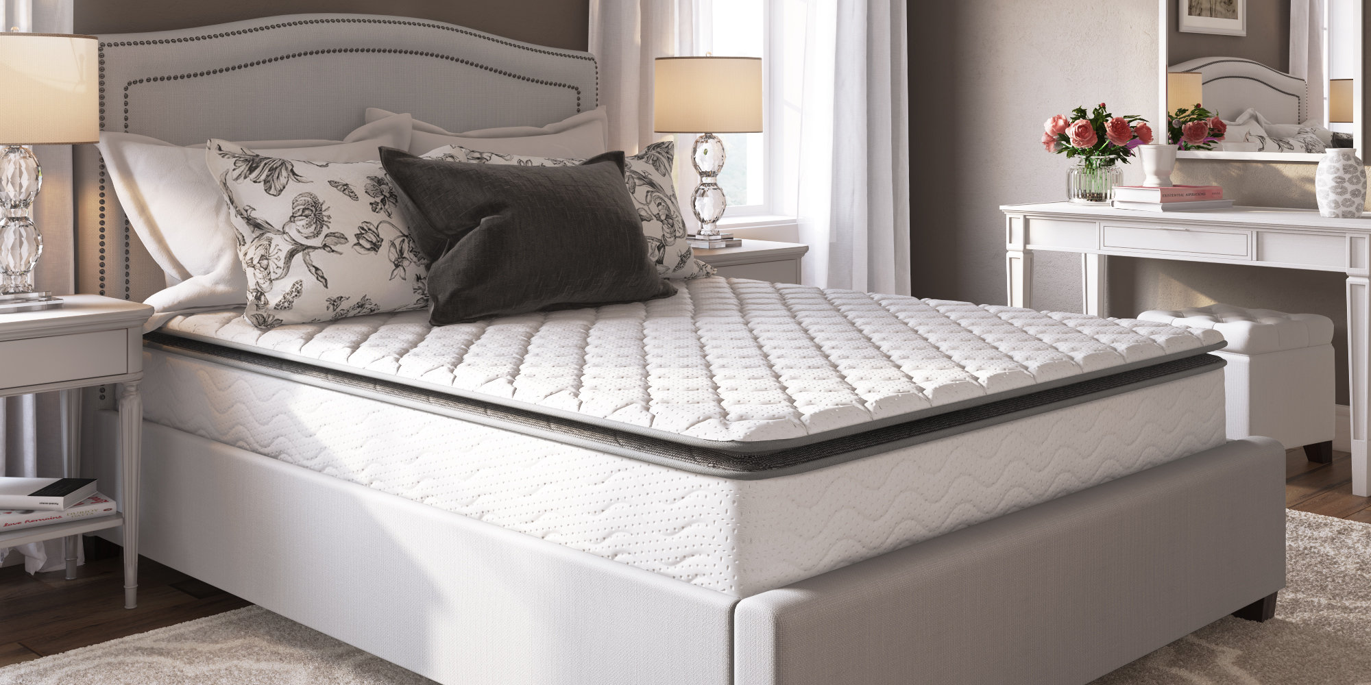 alwyn home 10 firm pillow top mattress