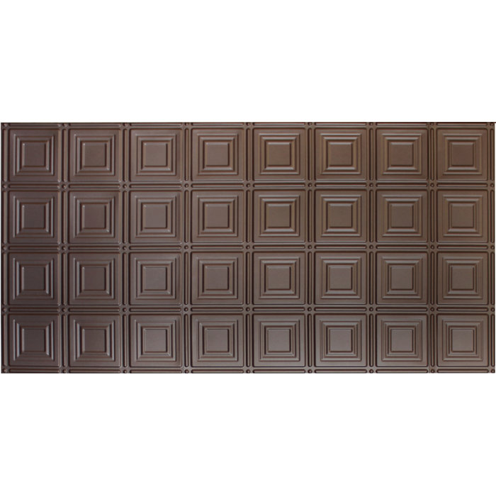 Global Specialty Products Glue Up Square 2 X 4 Tin Ceiling Tile