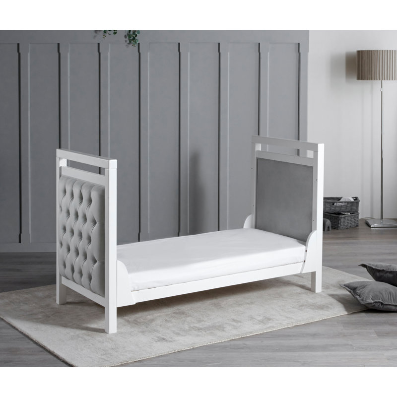 velvet deluxe convertible cot bed