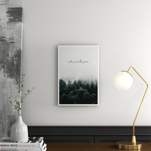 'Adventurer Wilderness' Textual Art East Urban Home