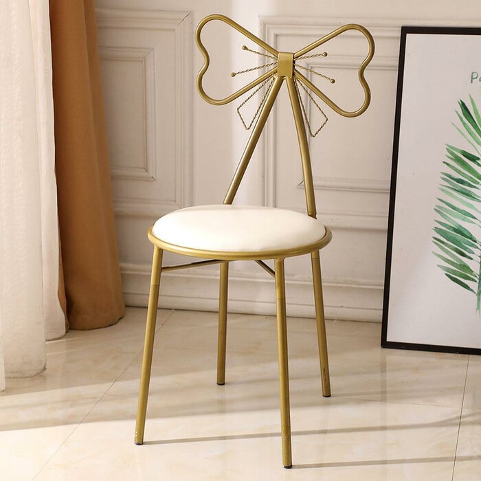 Mercer41 Bunceton 31.5'' Tall Steel Vanity Stool & Reviews | Wayfair