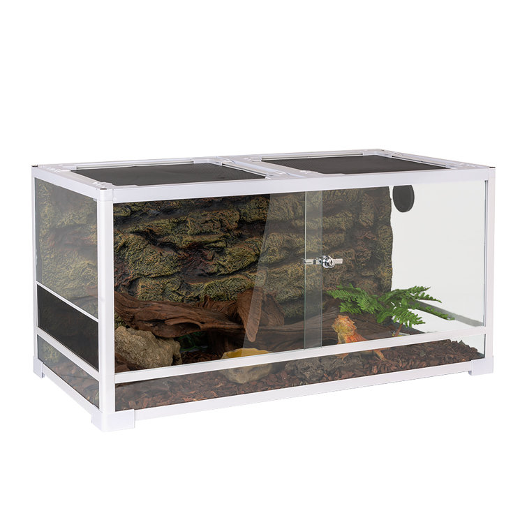 glass hamster condo