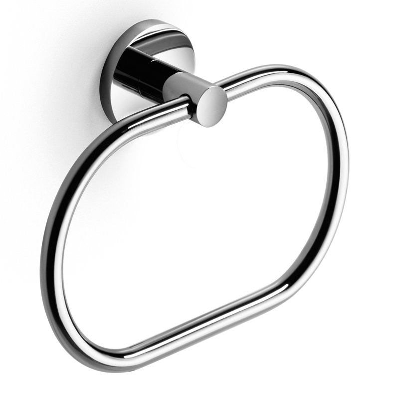 Ws Bath Collections Napie Wall Mounted Bathroom Towel Ring Perigold