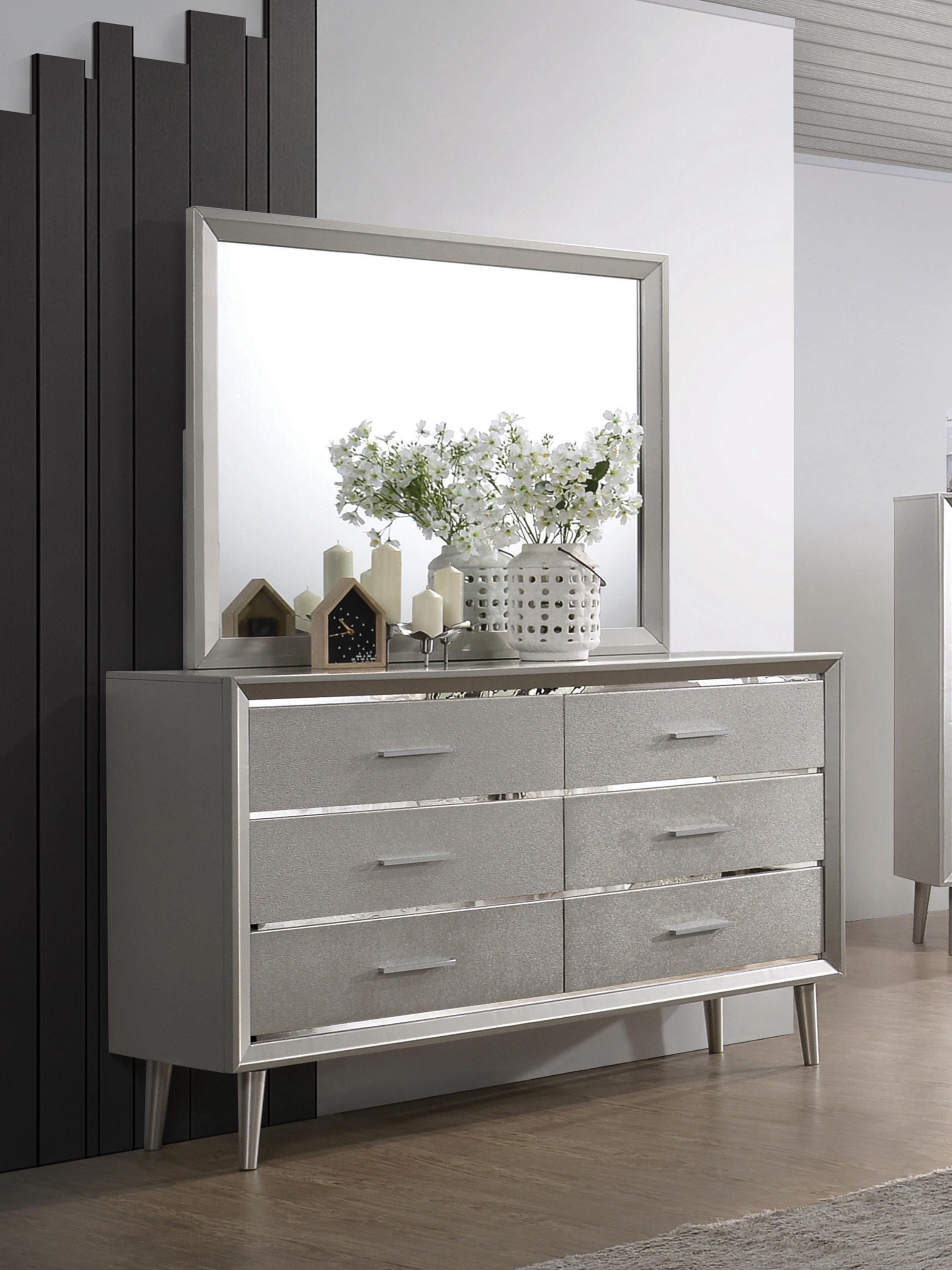 Mercer41 Brough Beveled Dresser Mirror Wayfair