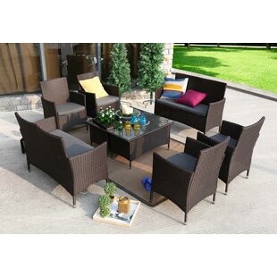 Kacey 8 Piece Sofa Set with review