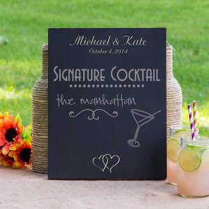 Custom Wedding Sign Chalkboard