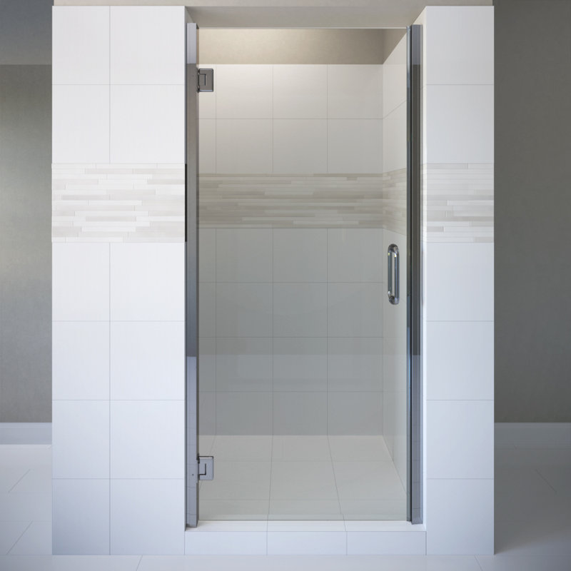 Basco Coppia 21 X 72 Hinged Frameless Shower Door Wayfair