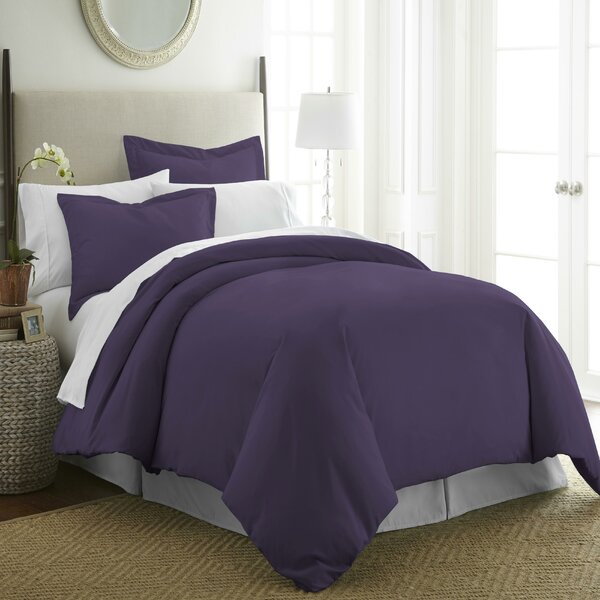 Dark Purple Duvet Cover Wayfair