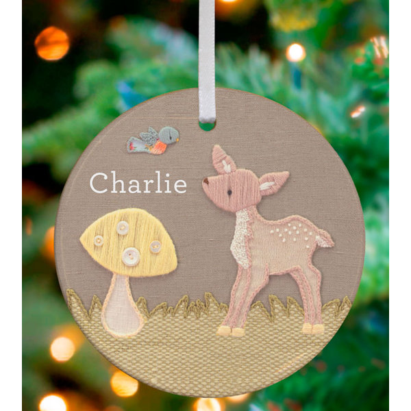 White Deer Ornaments Wayfair