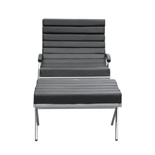 Go to store & view more images Fine Mod Imports Classic Lounge Chair and Ottoman Set