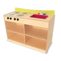 wooden kitchen set for preschool