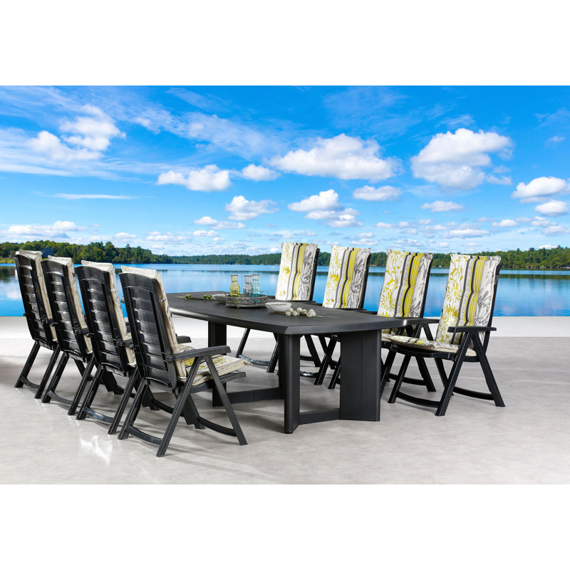 Garten Living 8-Sitzer Gartengarnitur Camino mit Polster ...