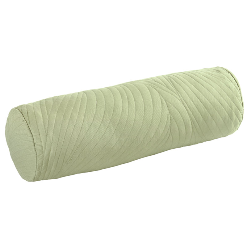 sage green bolster pillow