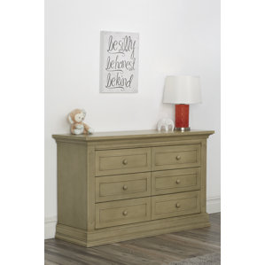 Dakota 6 Drawer Double Dresser by Suit..
